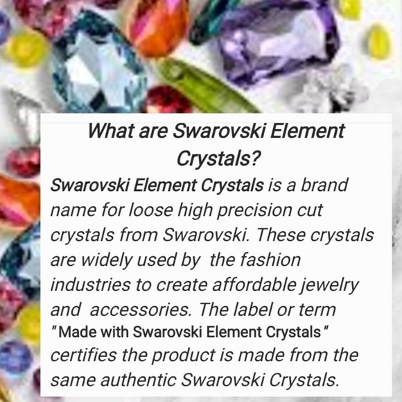 NEW S925 Prism Swarovski Element Earrings - Picture 5 of 8